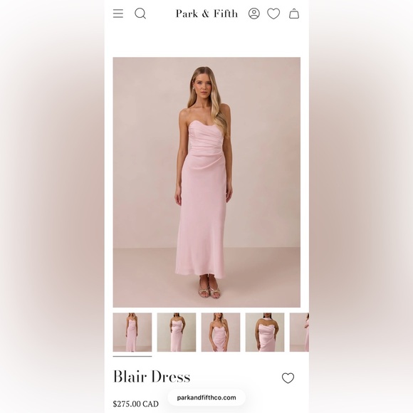 Park & Fifth Dresses & Skirts - Park & Fifth Pink Blair Dress
